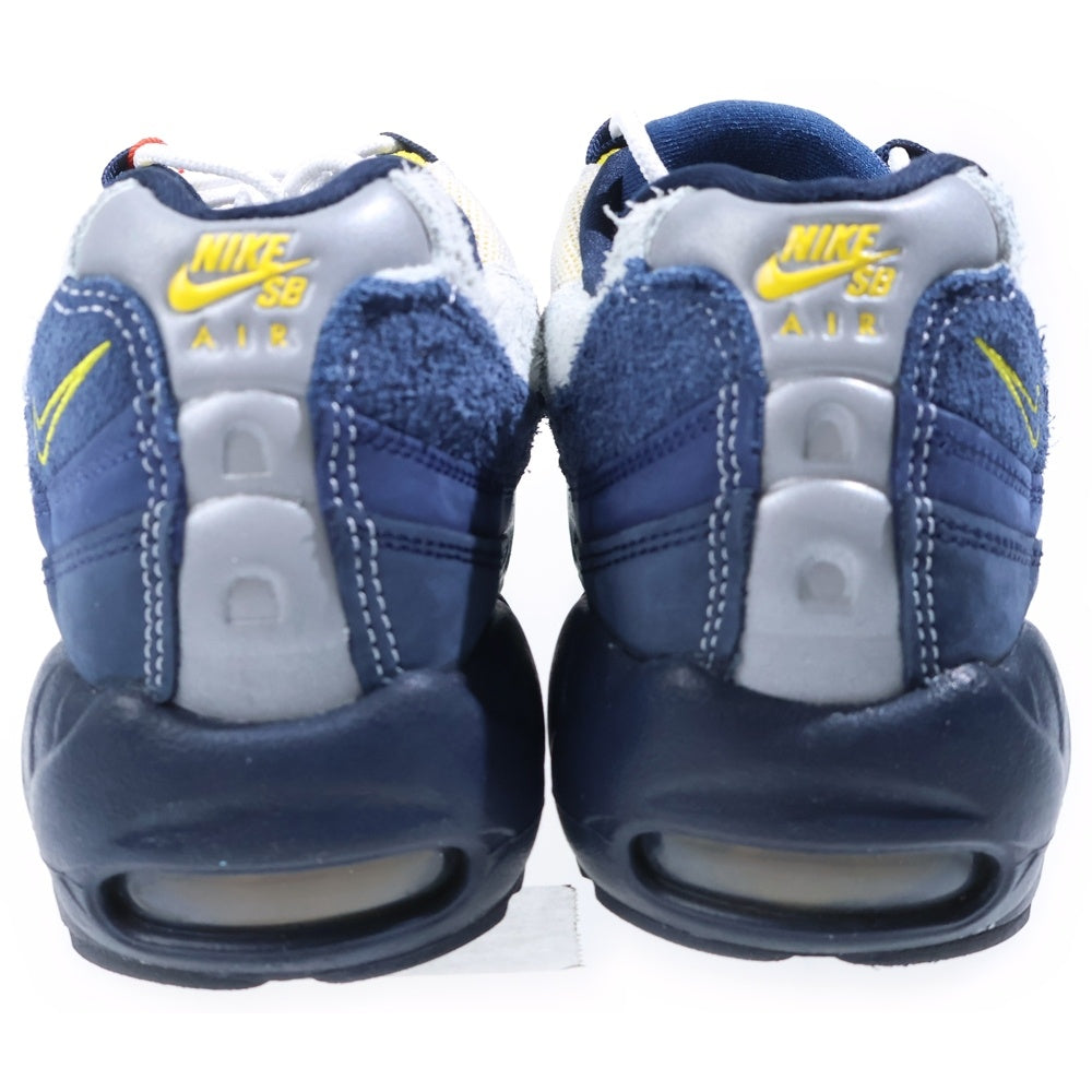 NIKE SB(ナイキエスビー) ×ERIC KOSTON AIR MAX 95 HQ8492-400 エリック・コストン エアマックス95 ローカットスニーカー US7/25.0cm ネイビー