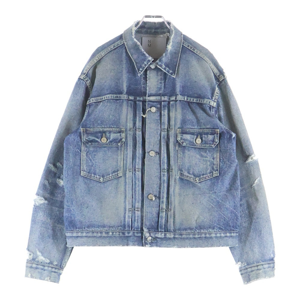 New Manual(ニュー マニュアル) #006 LV 2ND T-BACK JACKET セカンド デニムジャケットJK-AG-0001 インディゴ