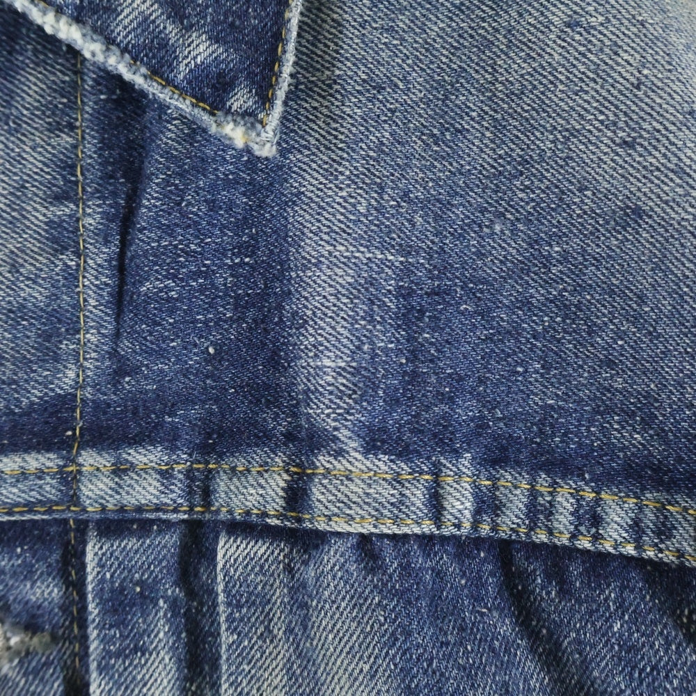 New Manual(ニュー マニュアル) #006 LV 2ND T-BACK JACKET セカンド デニムジャケットJK-AG-0001 インディゴ