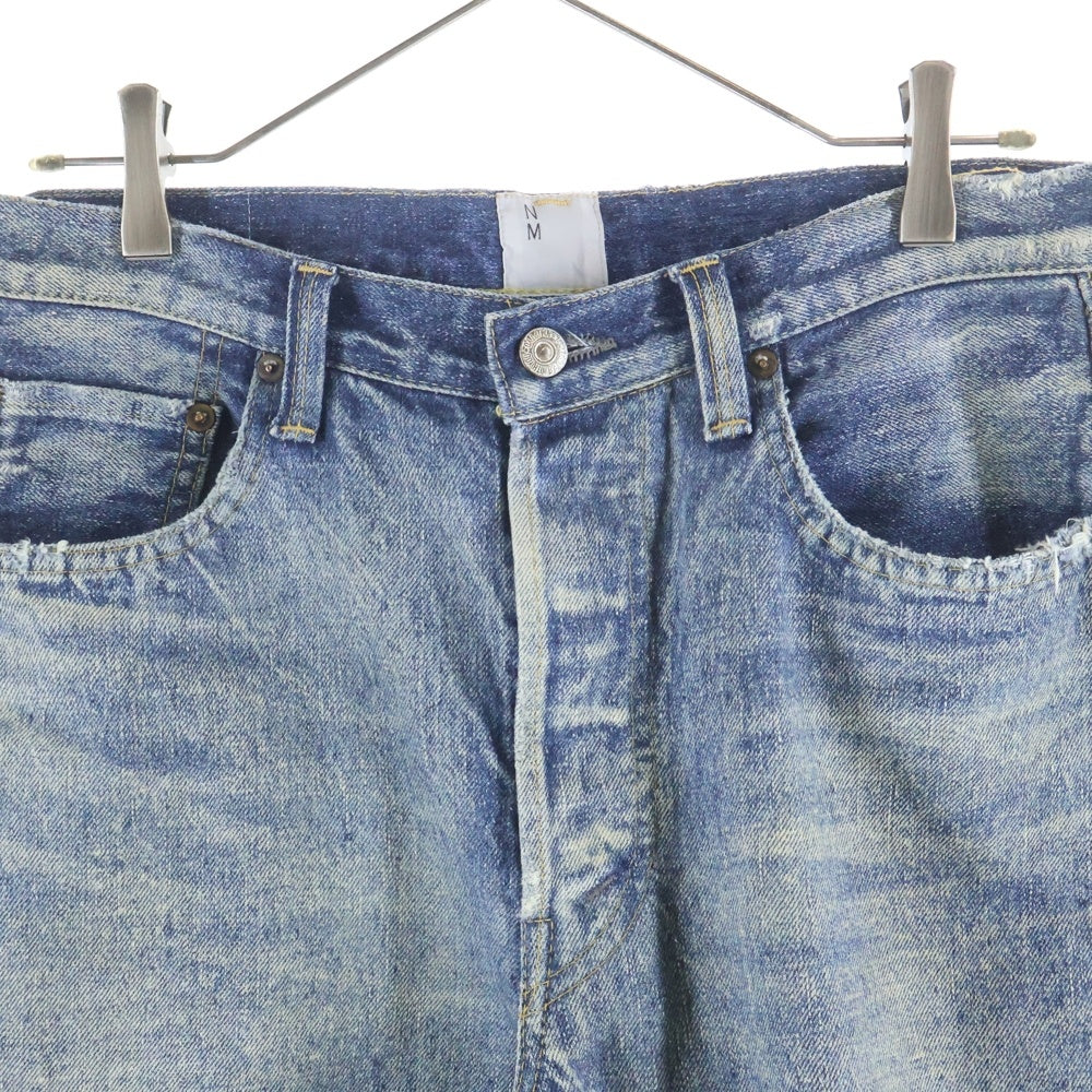 New Manual(ニュー マニュアル) #017 LV 61'S TAPERED JEANS テーパード ダメージジーンズ PT-AG-0001 インディゴ