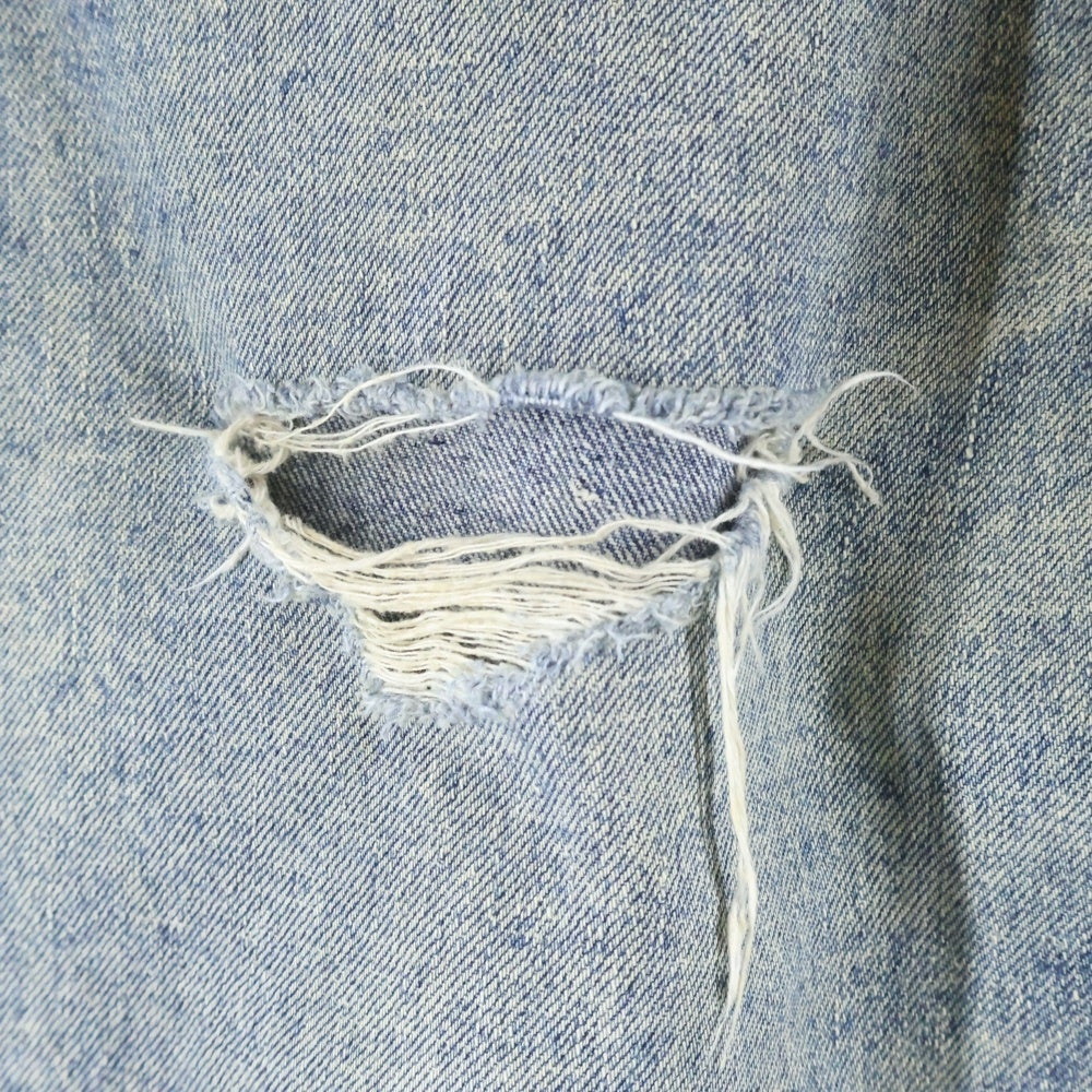 New Manual(ニュー マニュアル) #017 LV 61'S TAPERED JEANS テーパード ダメージジーンズ PT-AG-0001 インディゴ