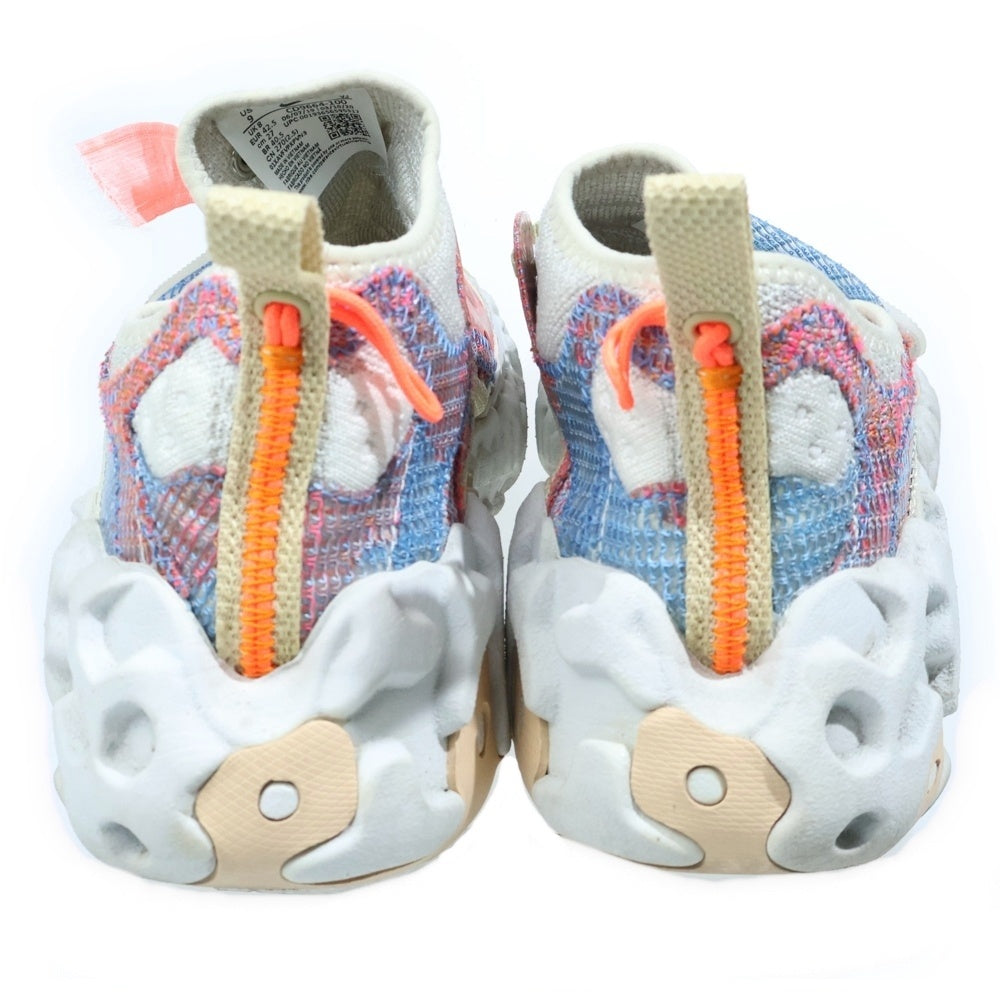 NIKE(ナイキ) ISPA OVERREACT FLYKNIT LIGHT BONE CD9664-100 オーバーリアクト フライニット ライト ボーン ローカットスニーカー US9/27cm マルチ