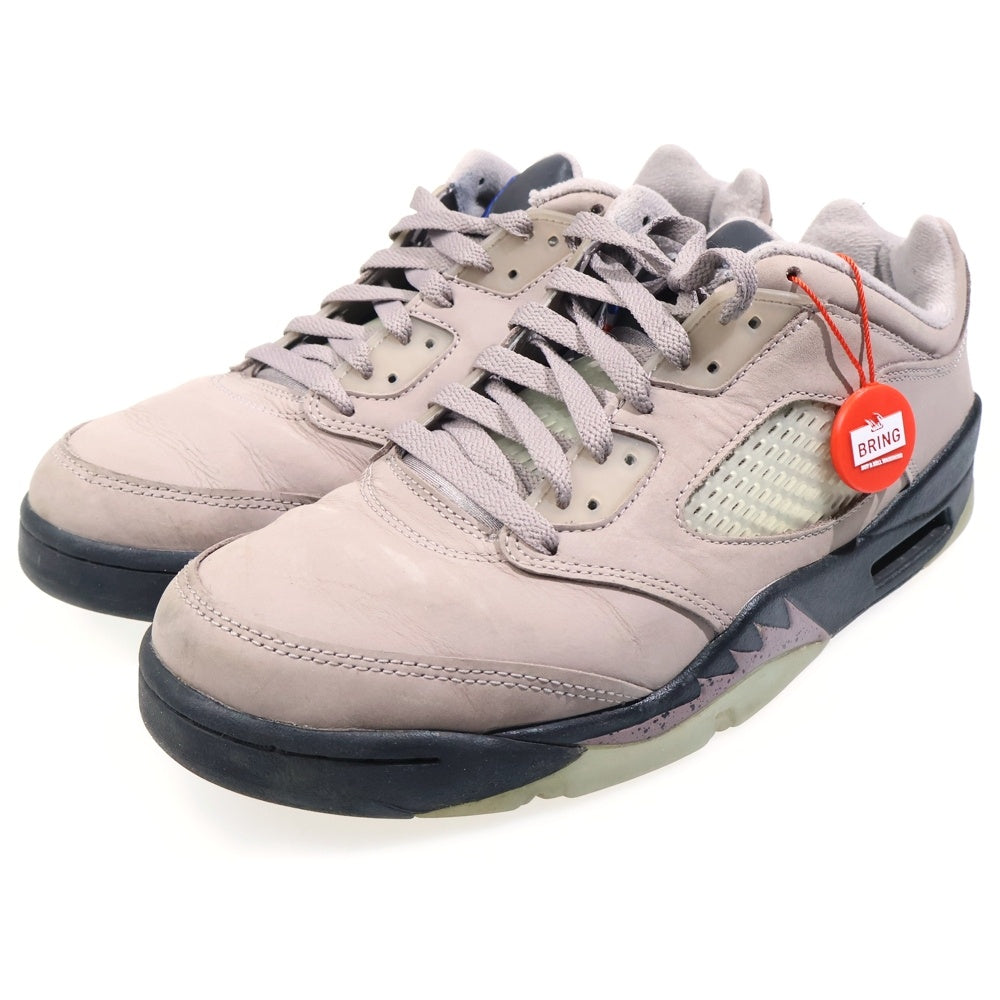 NIKE(ナイキ) ×PARIS SAINT-GERMAIN AIR JORDAN 5 RETRO LOW PSG DX6325-204 パリサンジェルマン エアジョーダン5 レトロ ローカットスニーカー グレージュ US8.5/28.5cm