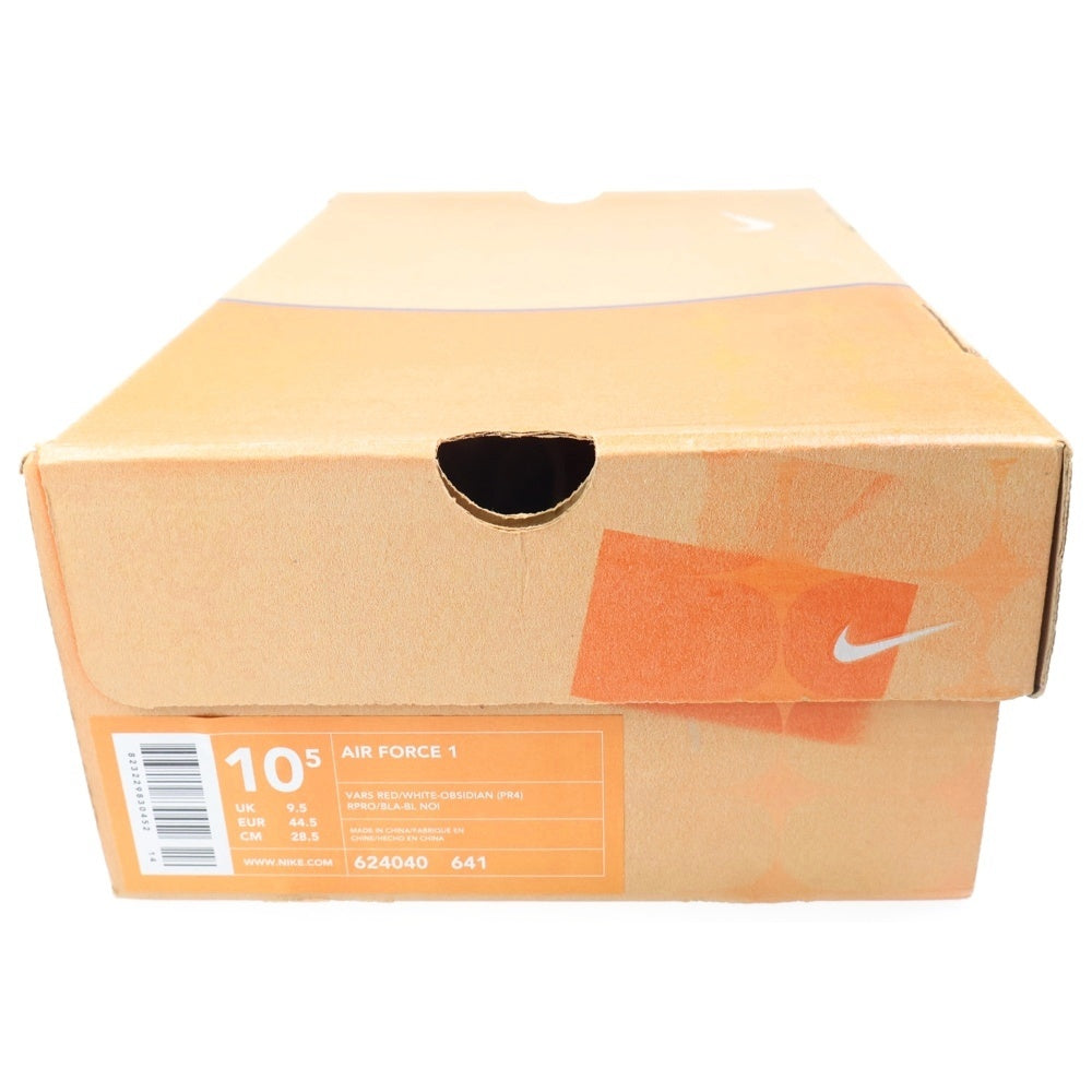 NIKE(ナイキ) 【観賞用2003年製】AIR FORCE 1 PUERTO RICO 4 624040-641 エアフォース1 プエルトリコ4 ローカットスニーカー US10.5/28.5cm レッド