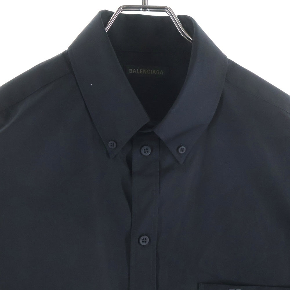 BALENCIAGA(バレンシアガ) フロントロゴ刺繍 半袖シャツ JP57 2025