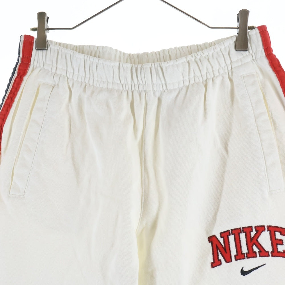 NIKE(ナイキ) フロントロゴ刺繍 スウェットパンツ コットン DZ5225-133 ホワイト