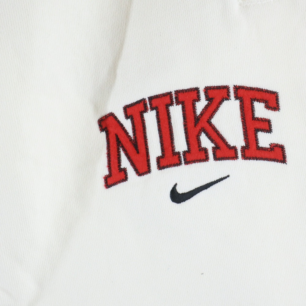 NIKE(ナイキ) フロントロゴ刺繍 スウェットパンツ コットン DZ5225-133 ホワイト