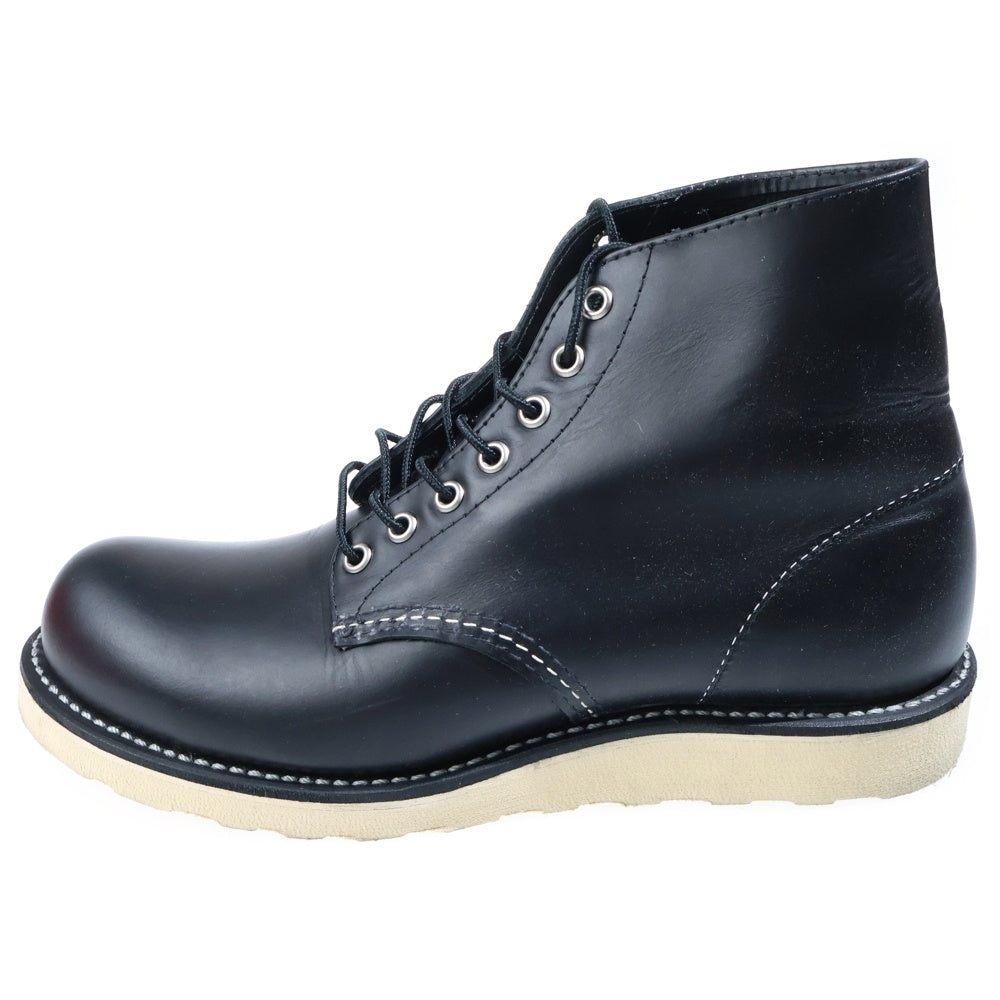 RED WING(レッド ウイング) Dワイズ クラシックワーク ブーツ 08165 ブラック