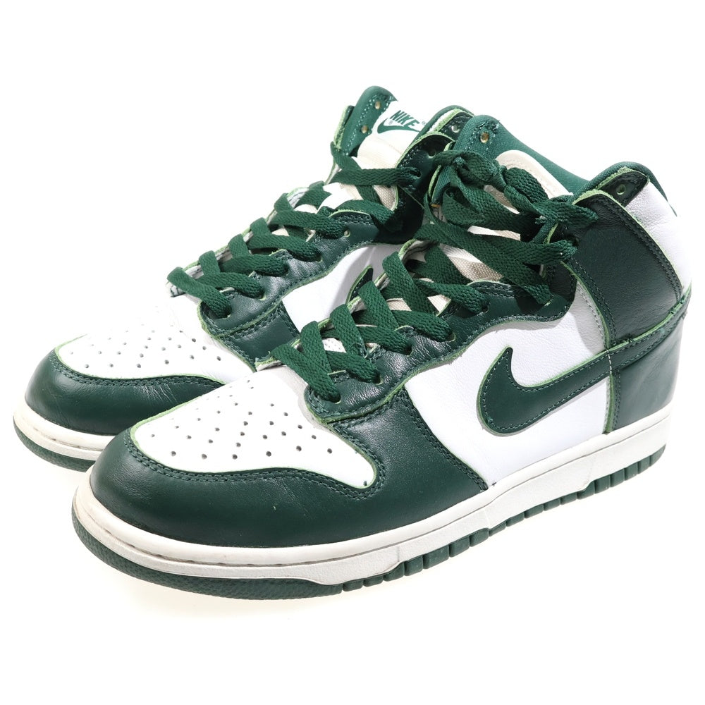 NIKE(ナイキ) DUNK HI SP CZ8149-100 ダンク ハイカットスニーカー US9.5/27.5cm ホワイト/グリーン