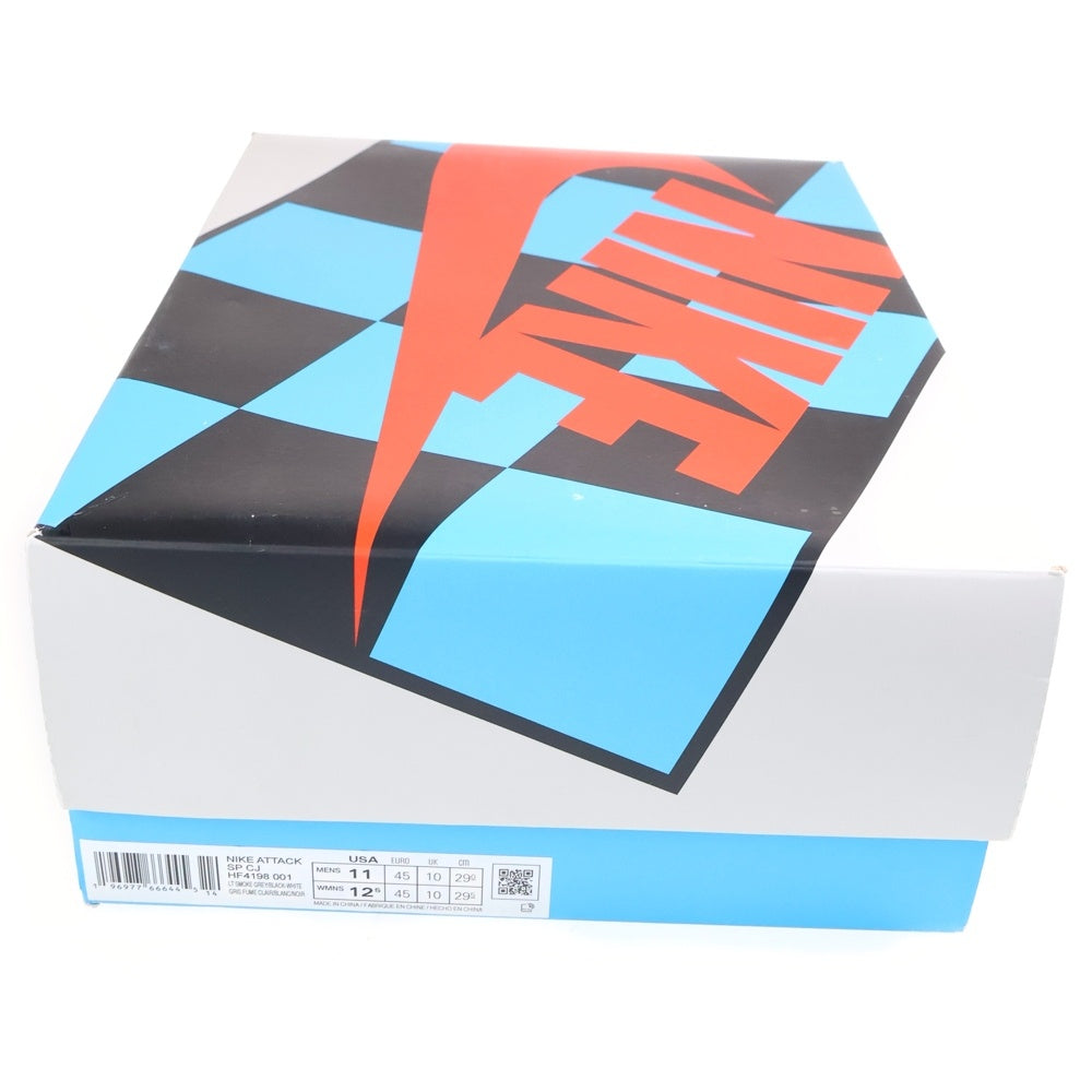 NIKE(ナイキ) ×TRAVIS SCOTT CACTUS JACK ATTACK SP LIGHT SMOKE GREY HF4198-001 トラヴィススコット カクタスジャック アタック ローカットスニーカー US11/29.0cm