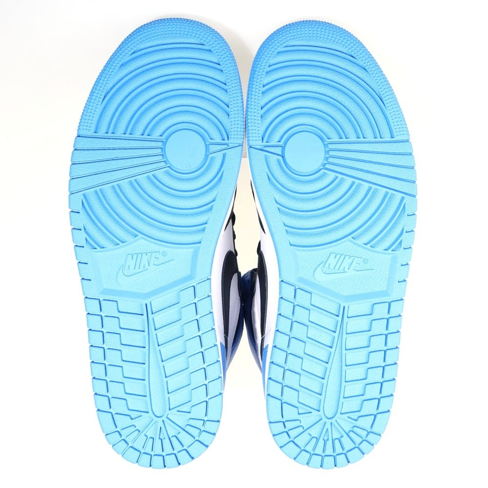 NIKE(ナイキ) AIR JORDAN 1 RETRO HI OG UNIVERSITY BLUE DZ5485-400 エアジョーダン1 ハイカットスニーカー ユニバーシティブルー US9.5/27.5cm