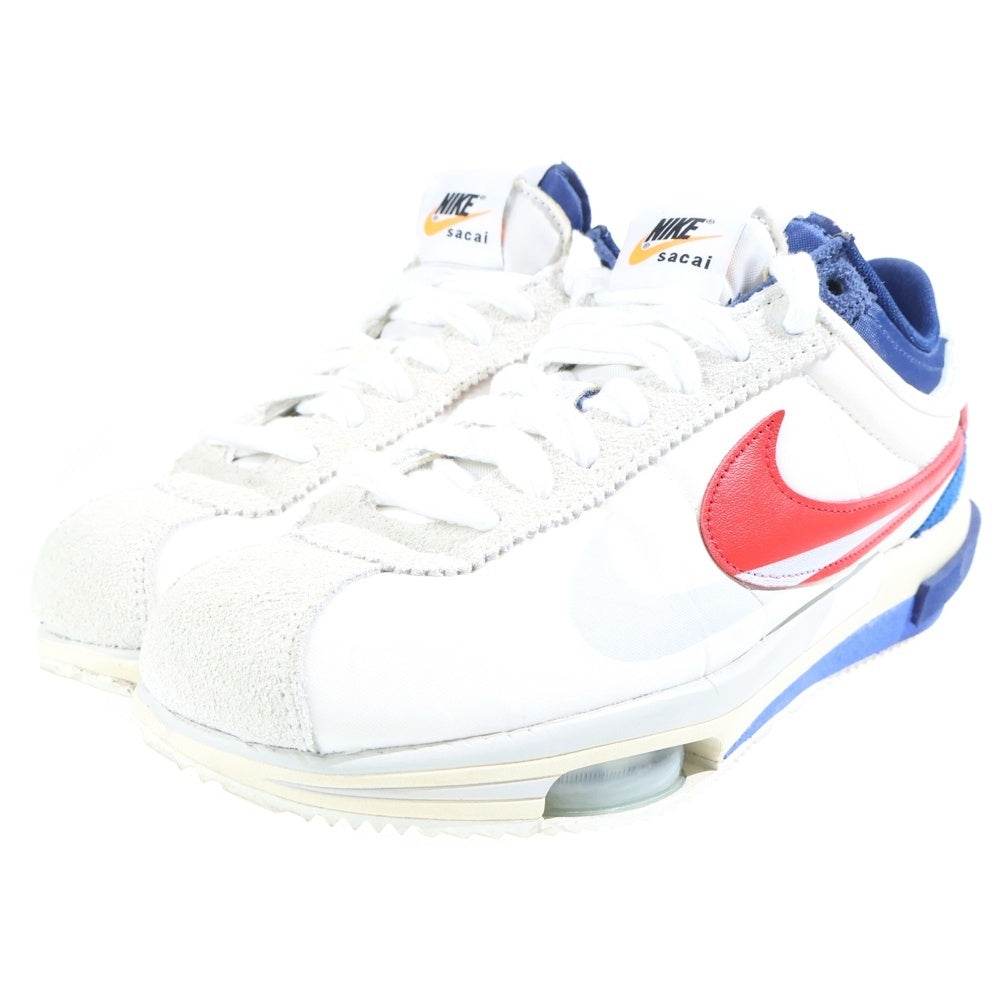 NIKE(ナイキ) ×sacai ZOOM CORTEZ SP DQ0581-100 サカイ ズーム コルテッツ ローカットスニーカー マルチカラー US10/28.0cm