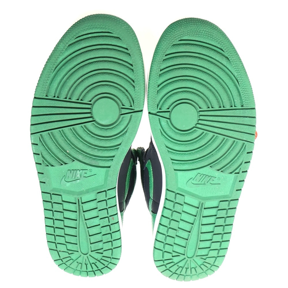 NIKE(ナイキ) AIR JORDAN 1 RETRO HIGH OG PINE GREEN 2020 555088-030 エアジョーダン1 パイングリーン ハイカットスニーカー ブラック/グリーン US9.5/27.5cm