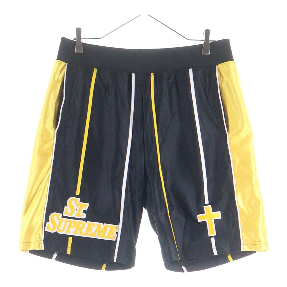 SUPREME(シュプリーム) 20SS St. Basketball Shorts バスケットボールショーツ ハーフパンツ ブラック