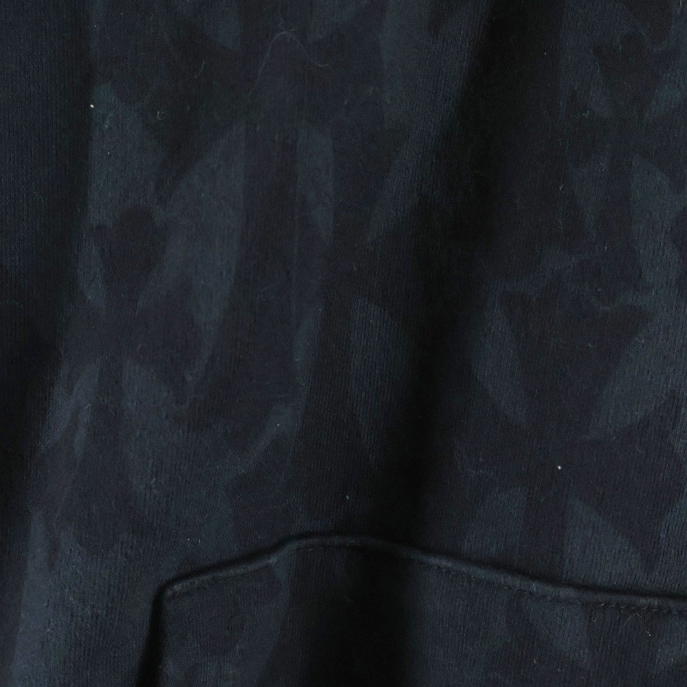 CHROME HEARTS(クロムハーツ) Graveyard グレイブヤード 総柄セメタリー アームフローラル プルオーバーパーカー ブラック