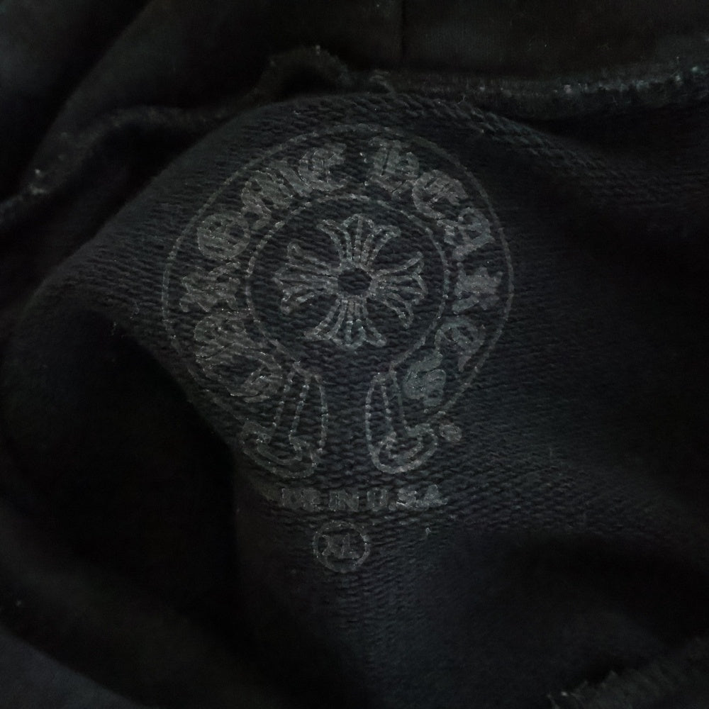 CHROME HEARTS(クロムハーツ) Graveyard グレイブヤード 総柄セメタリー アームフローラル プルオーバーパーカー ブラック