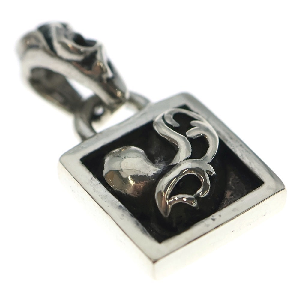 CHROME HEARTS(クロムハーツ) FRAMED HEART フレームドハート チャーム ペンダントトップ シルバー BCA273