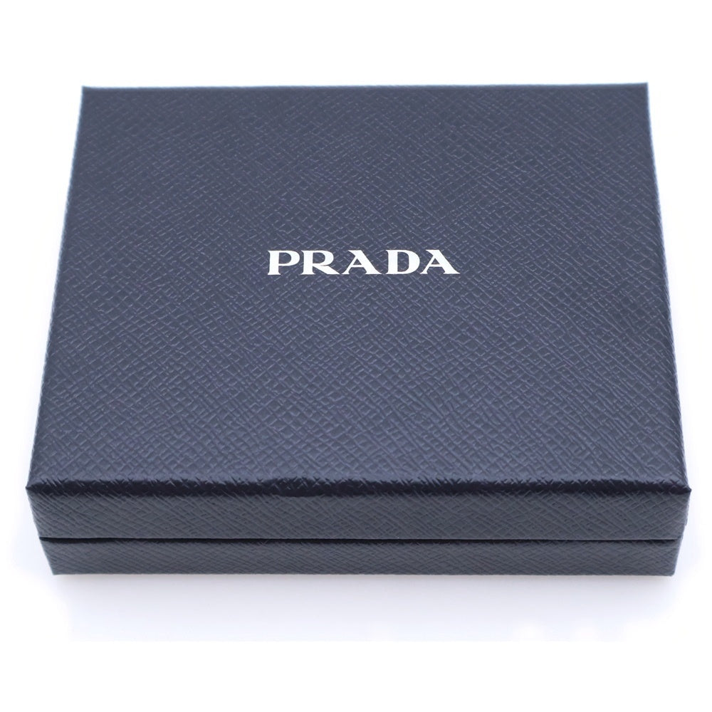 PRADA(プラダ) サフィアーノレザー トライアングルロゴラウンドジップ
