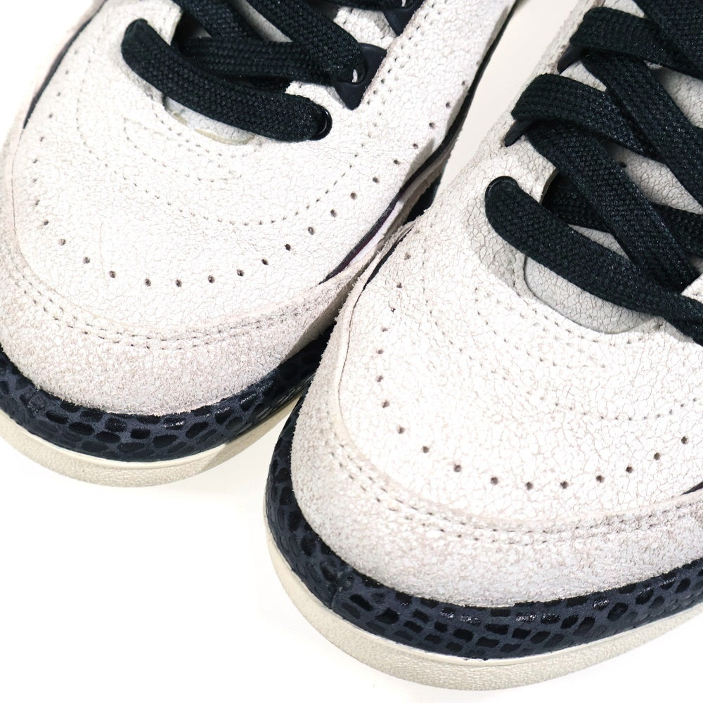 NIKE(ナイキ) ×A MA MANIERE AIR JORDAN 2 RETRO SP DO7216-100 ア マ マニエール エアジョーダン 2 レトロ ハイカットスニーカー ホワイト/バーガンディ US5.5/24.0cm