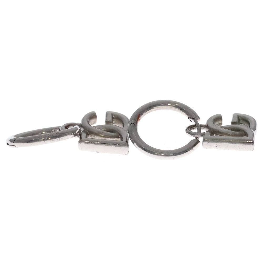 DOLCE & GABBANA(ドルチェアンドガッバーナ) DGロゴ フープピアス シルバー WEO5L2W111187655 レディース