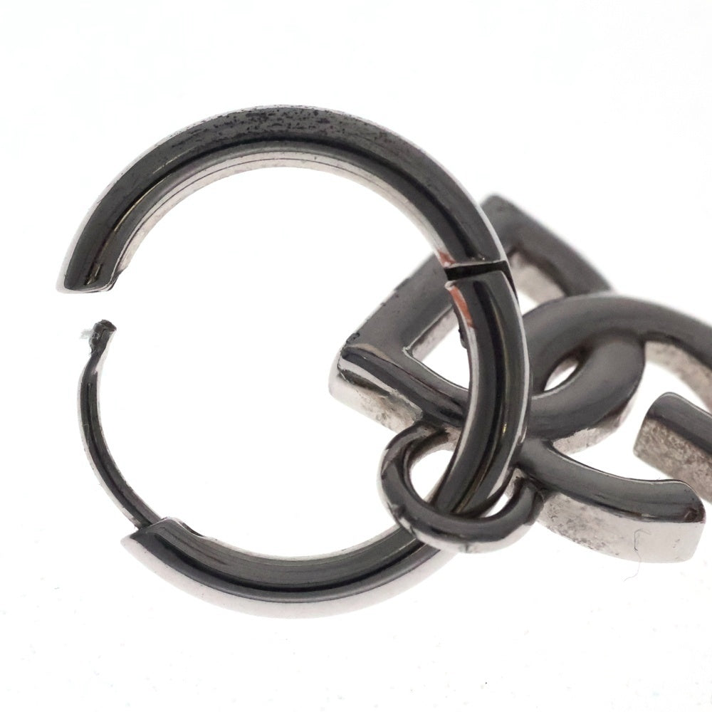 DOLCE & GABBANA(ドルチェアンドガッバーナ) DGロゴ フープピアス シルバー WEO5L2W111187655 レディース