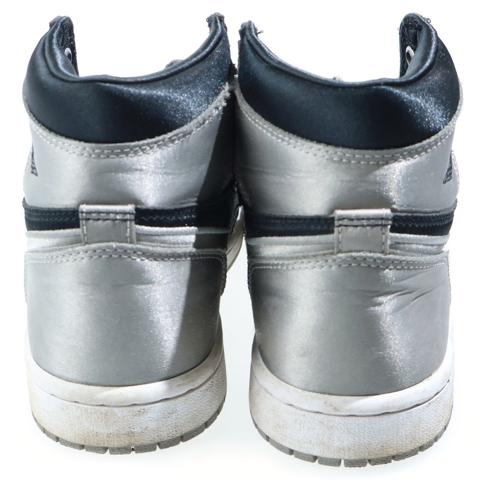 NIKE(ナイキ) WMNS AIR JORDAN 1 RETRO HIGH OG SATIN SHADOW FD4810-010 ウィメンズ エアジョーダン1 レトロ サテンシャドウ ハイカットスニーカー US6/23.0cm レディース