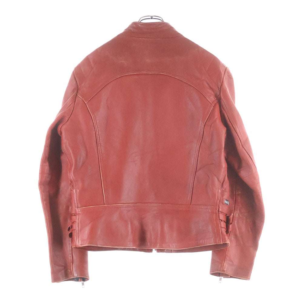 Lewis Leathers(ルイスレザー) 70s Drifter ドリフター レザーシングルライダースジャケット レッド
