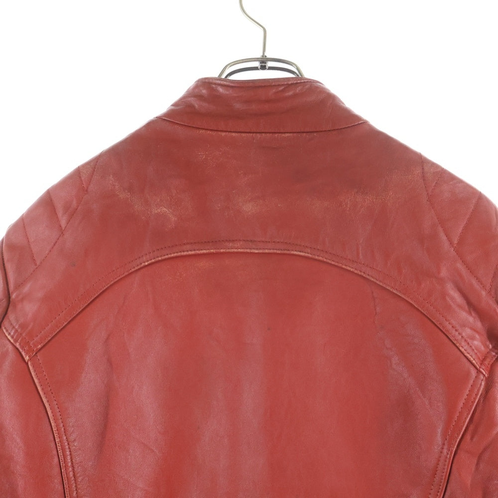 Lewis Leathers(ルイスレザー) 70s Drifter ドリフター レザーシングルライダースジャケット レッド