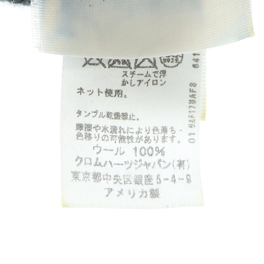 CHROME HEARTS(クロムハーツ) CH Logo Embroidery Beanie CHロゴ刺繍ビーニー ニット帽 ブラック