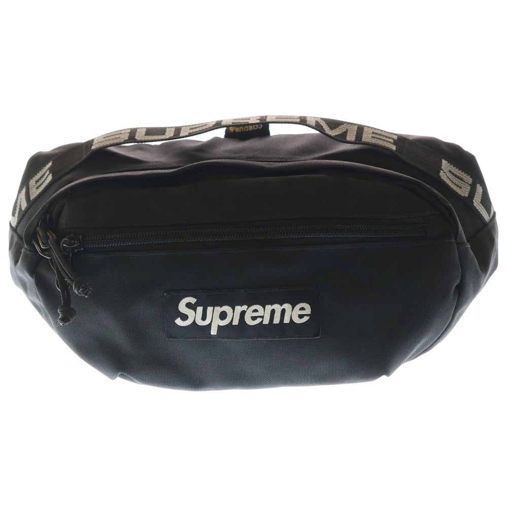 SUPREME(シュプリーム) 18SS Waist Bag ウエストバッグ ショルダーバッグ ブラック