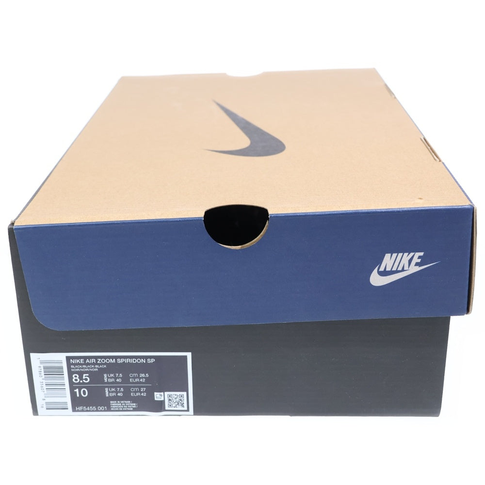 NIKE(ナイキ) ×Fragment AIR ZOOM SPIRIDON SP ×フラグメント エアズームスピリドン US8.5/26.5cm HF5455-001 ブラック