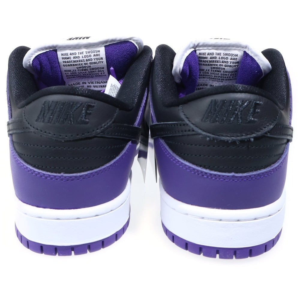 NIKE SB(ナイキエスビー) DUNK LOW PRO COURT PURPLE BQ6817-500 ダンク コートパープル ローカットスニーカー US9.5/27.5cm パープル
