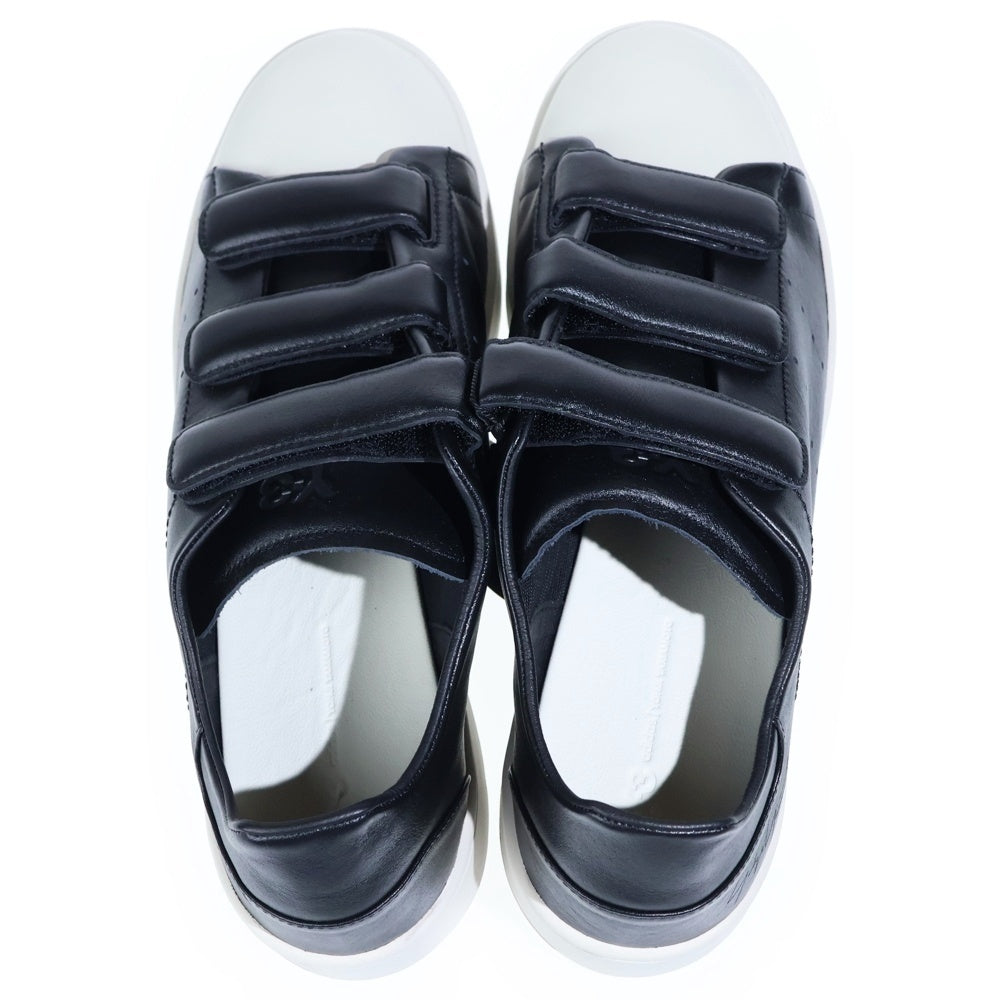 Y-3(ワイスリー) STAN SMITH VELCRO JQ5001 スタンスミス ベルクロ レザー ローカットスニーカー US12/30.0cm ブラック