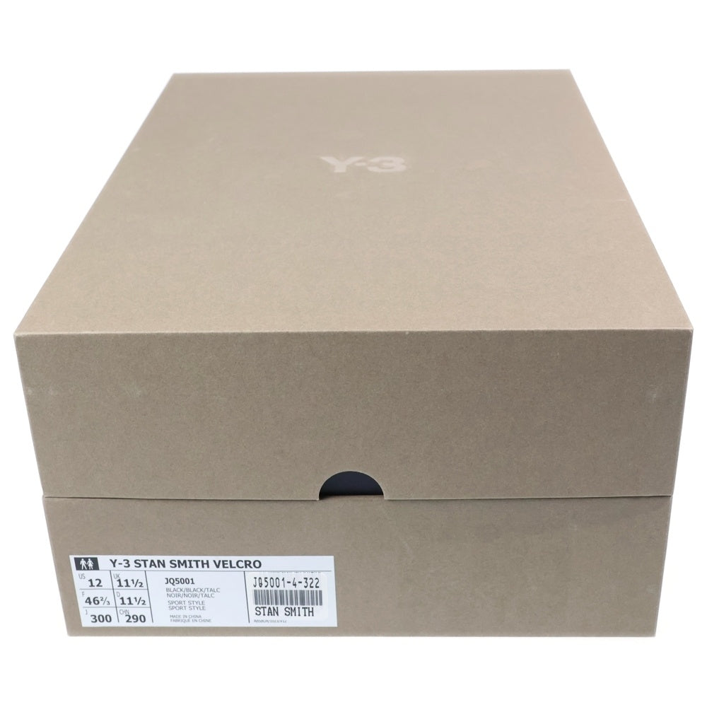 Y-3(ワイスリー) STAN SMITH VELCRO JQ5001 スタンスミス ベルクロ レザー ローカットスニーカー US12/30.0cm ブラック