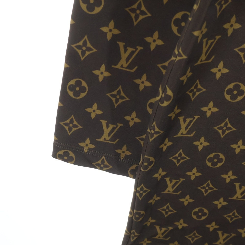 LOUIS VUITTON(ルイヴィトン) 21SS モノグラムグラフィティプリントワンピースドレス RW211B D77 FKRO32 ブラウン レディース