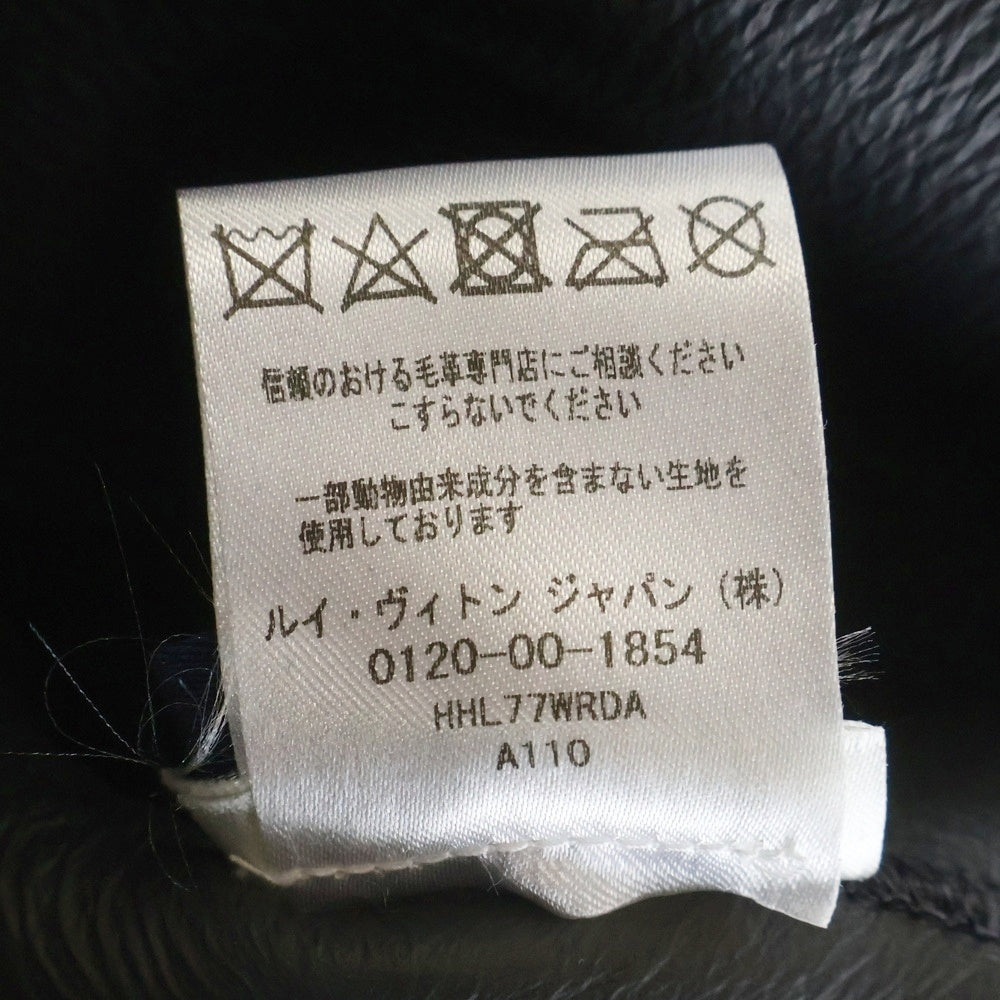 LOUIS VUITTON(ルイヴィトン) モノグラムシャーリングボアクルーネックスウェットトレーナー HHL77WRDA ブラック