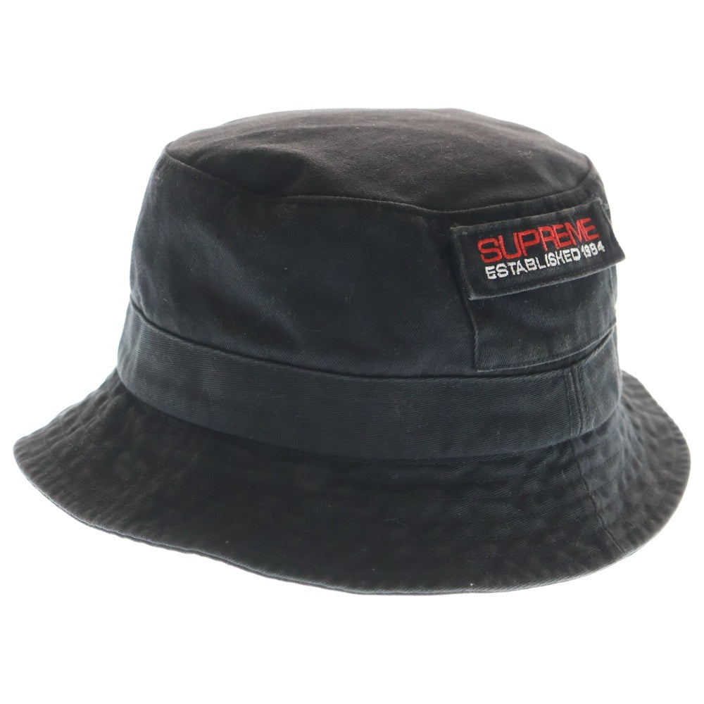 SUPREME(シュプリーム) 19SSS Pocket Crusher Hat ポケットクラッシャーハット バケットハット 帽子 ブラック