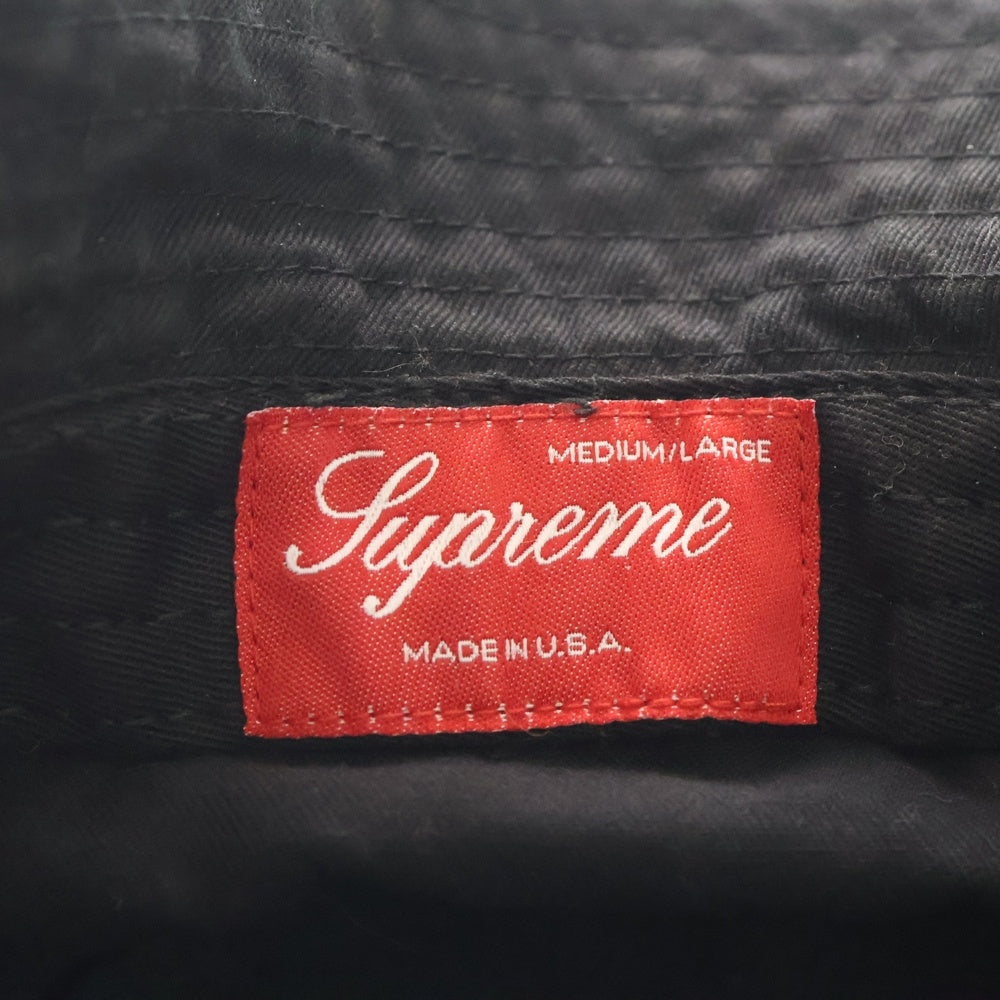 SUPREME(シュプリーム) 19SSS Pocket Crusher Hat ポケットクラッシャーハット バケットハット 帽子 ブラック