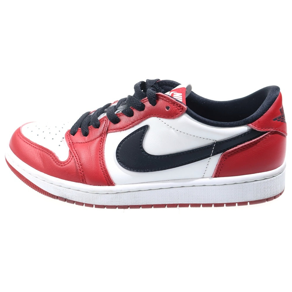 NIKE(ナイキ) AIR JORDAN 1 RETRO LOW OG Chicago エアジョーダン1 レトロ ロー OG シカゴ ローカットスニーカー US9/27.0cm HQ6998-600 レッド