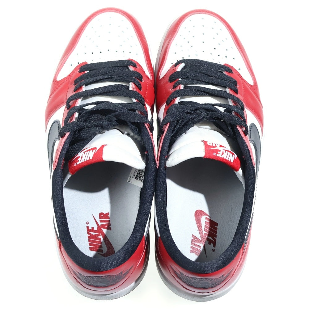 NIKE(ナイキ) AIR JORDAN 1 RETRO LOW OG Chicago エアジョーダン1 レトロ ロー OG シカゴ ローカットスニーカー US9/27.0cm HQ6998-600 レッド