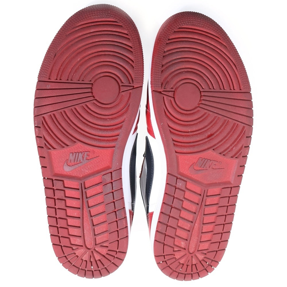 NIKE(ナイキ) AIR JORDAN 1 RETRO LOW OG Chicago エアジョーダン1 レトロ ロー OG シカゴ ローカットスニーカー US9/27.0cm HQ6998-600 レッド