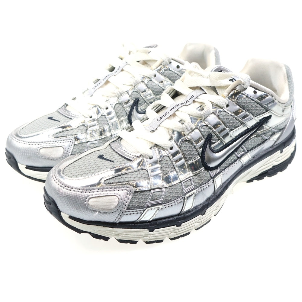 NIKE(ナイキ) P-6000 Metallic Silver メタリックシルバー ローカットスニーカー US9/27.0cm CN0149-001 シルバー