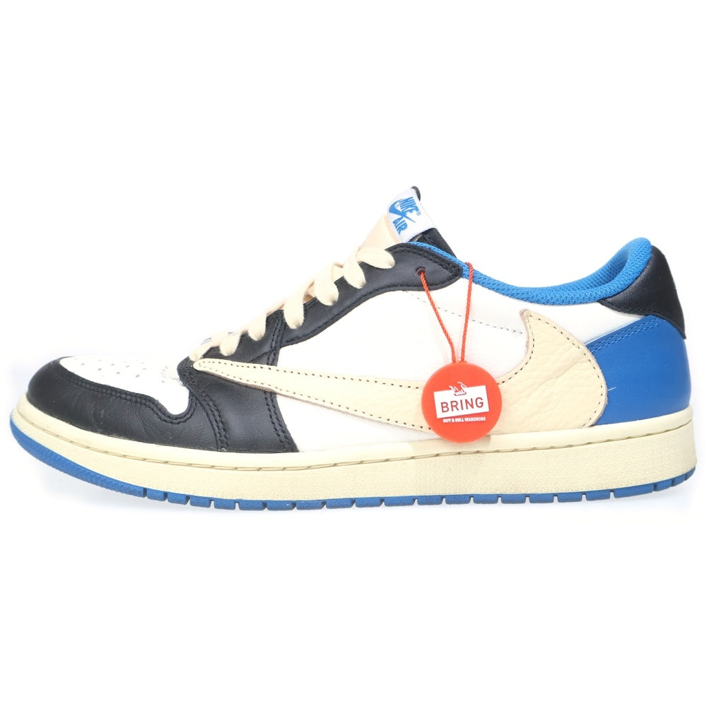 NIKE(ナイキ) ×TRAVIS SCOTT FRAGMENT DESIGN AIR JORDAN 1 LOW OG SP DM7866-140 トラヴィススコット フラグメント エアジョーダン1 ローカットスニーカー US10/28.0cm