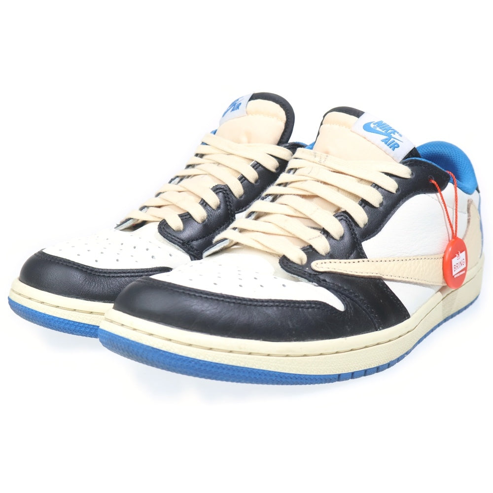 NIKE(ナイキ) ×TRAVIS SCOTT FRAGMENT DESIGN AIR JORDAN 1 LOW OG SP DM7866-140 トラヴィススコット フラグメント エアジョーダン1 ローカットスニーカー US10/28.0cm