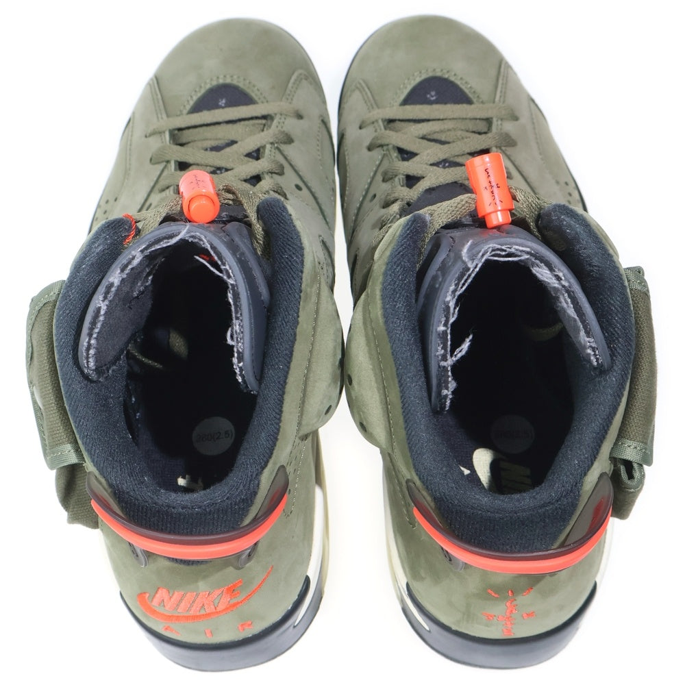 NIKE(ナイキ) ×TRAVIS SCOTT AIR JORDAN 6 RETRO SP MEDIUM OLIVE