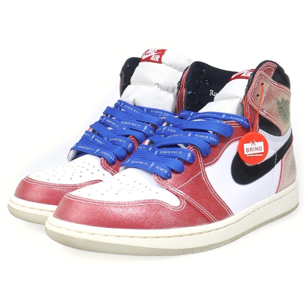NIKE(ナイキ) ×TROPHY ROOM AIR JORDAN 1 RETRO HIGH OG SP F&F DA2728-100 トロフィールーム エアジョーダン 1 US10/28.0cm ハイカットスニーカー