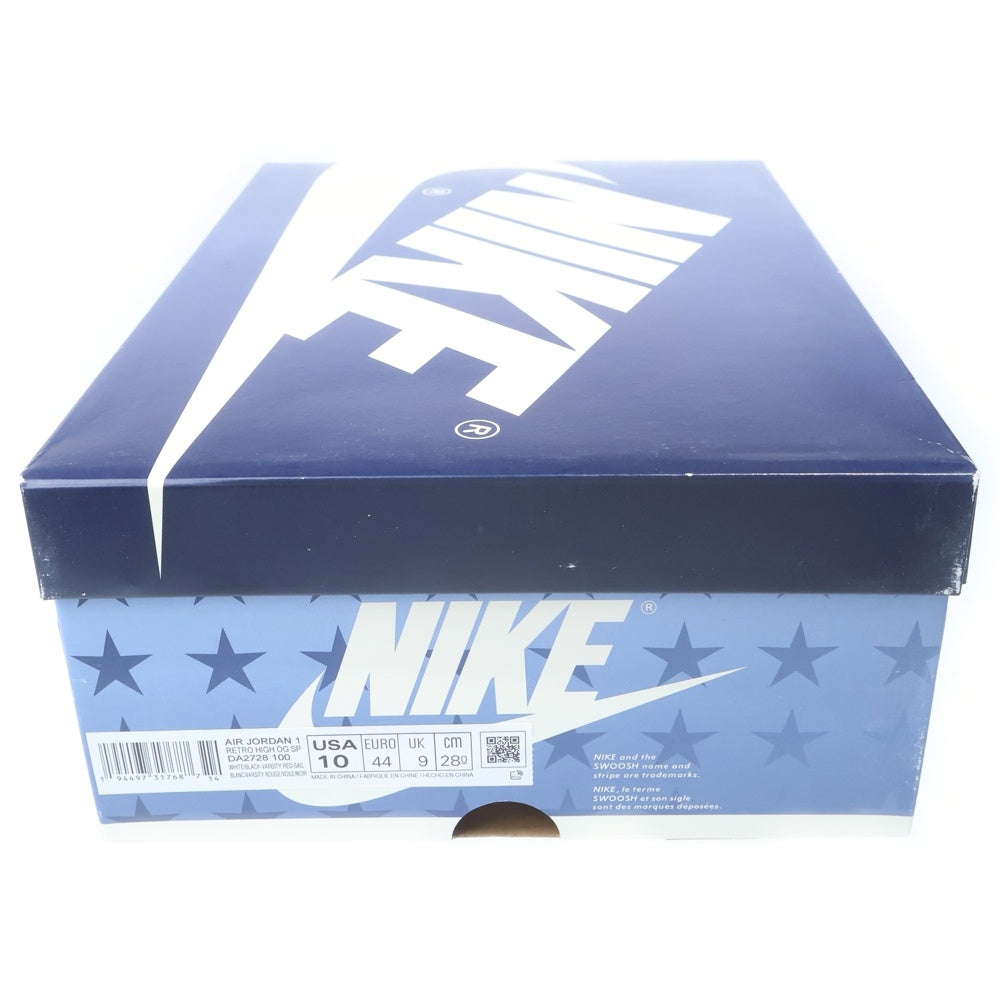 NIKE(ナイキ) ×TROPHY ROOM AIR JORDAN 1 RETRO HIGH OG SP F&F DA2728-100 トロフィールーム エアジョーダン 1 US10/28.0cm ハイカットスニーカー