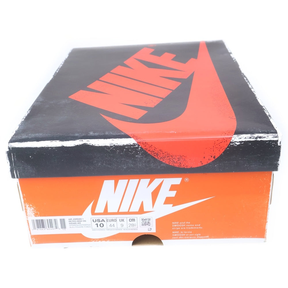 NIKE(ナイキ) AIR JORDAN 1 RETRO HIGH OG UNC REIMAGINED DZ5485-402 エアジョーダン1 レトロ リイマジンド ハイカットスニーカー US10/28.0cm ホワイト/ブルー