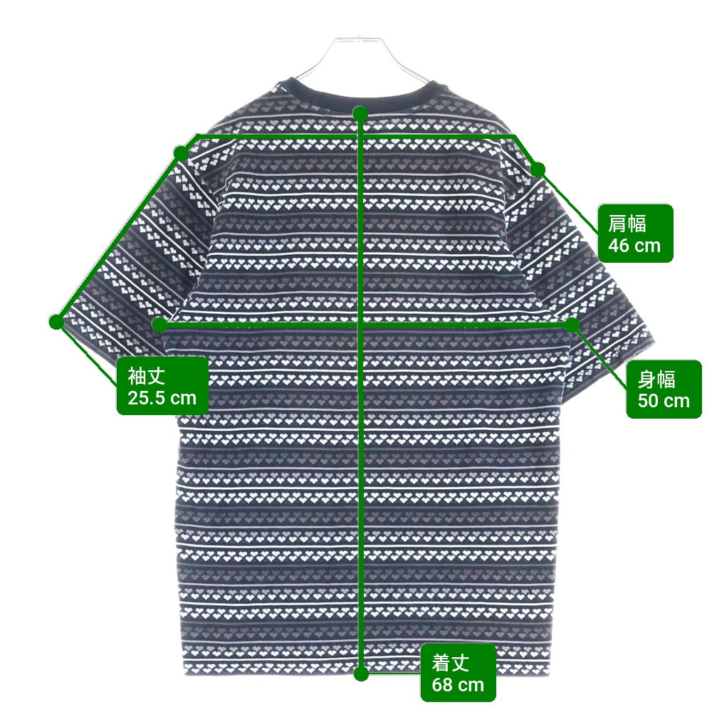 SUPREME(シュプリーム) 22SS Hearts Jacquard ハート ボーダー