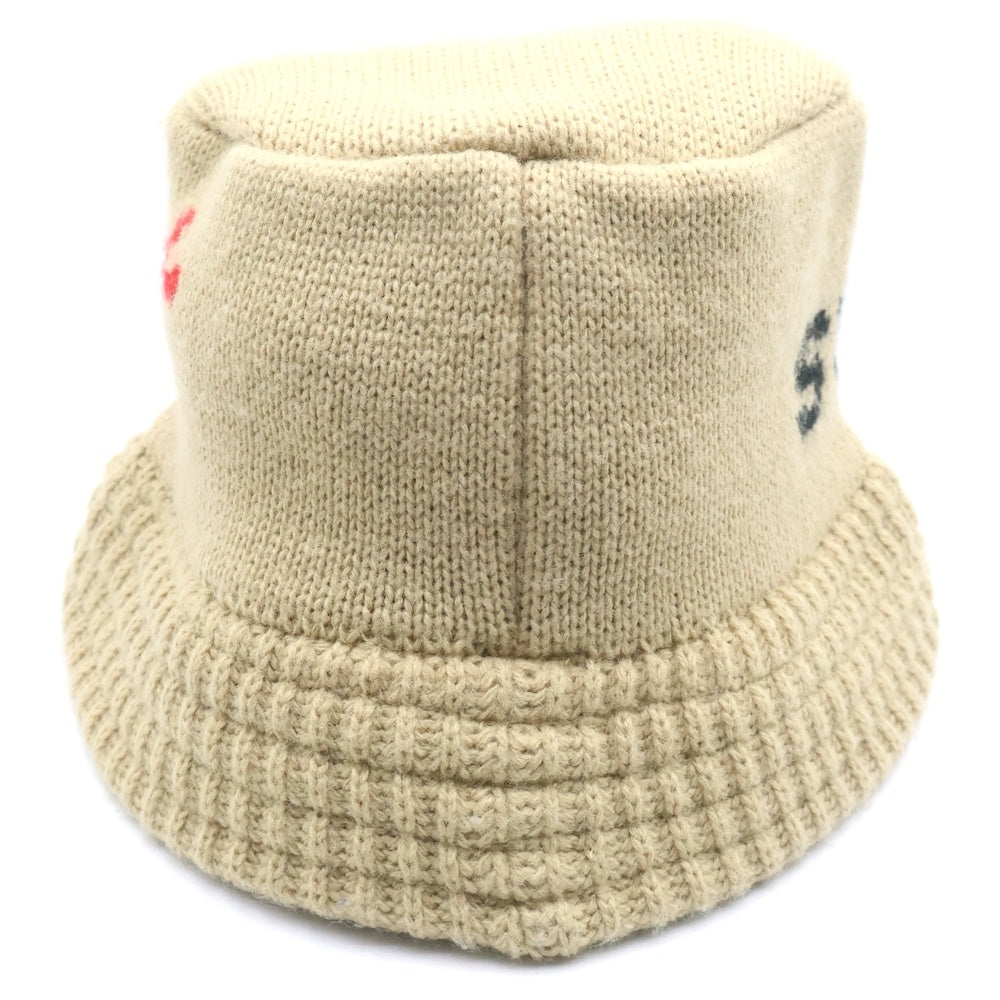 STUSSY(ステューシー) Sport Knit Bucket Hat バケットハット ベージュ